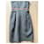 Dolce & Gabbana Grey Wool and Silk Dress Cream Light brown  - view 4