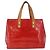 LOUIS VUITTON Monogram Vernis Reade PM Borsa a Mano Rossa M91088 LV Auth ti3791 Rosso - vista 13