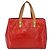 LOUIS VUITTON Monogram Vernis Reade PM Borsa a Mano Rossa M91088 LV Auth ti3791 Rosso - vista 2