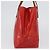 LOUIS VUITTON Monogram Vernis Reade PM Borsa a Mano Rossa M91088 LV Auth ti3791 Rosso - vista 4