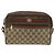 Borsa Sherry Line GG Supreme Web di GUCCI in PVC beige e oro 56 02 088 Auth BSZ220 D'oro - vista 13