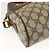 Borsa Sherry Line GG Supreme Web di GUCCI in PVC beige e oro 56 02 088 Auth BSZ220 D'oro - vista 15
