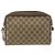 Borsa Sherry Line GG Supreme Web di GUCCI in PVC beige e oro 56 02 088 Auth BSZ220 D'oro - vista 2
