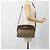 Borsa Sherry Line GG Supreme Web di GUCCI in PVC beige e oro 56 02 088 Auth BSZ220 D'oro - vista 24