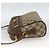 Borsa Sherry Line GG Supreme Web di GUCCI in PVC beige e oro 56 02 088 Auth BSZ220 D'oro - vista 3