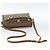 Borsa Sherry Line GG Supreme Web di GUCCI in PVC beige e oro 56 02 088 Auth BSZ220 D'oro - vista 7