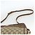 Borsa Sherry Line GG Supreme Web di GUCCI in PVC beige e oro 56 02 088 Auth BSZ220 D'oro - vista 8