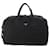 Borsa Boston PRADA Nylon 2way Nera Argento Auth 172154 Nero - vista 13