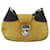 Borsa a Spalla PRADA Camoscio Gialla Argento Auth ARZ148 Giallo - vista 13