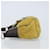 Borsa a Spalla PRADA Camoscio Gialla Argento Auth ARZ148 Giallo - vista 4