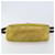 Borsa a Spalla PRADA Camoscio Gialla Argento Auth ARZ148 Giallo - vista 5