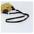 Borsa a Spalla PRADA Camoscio Gialla Argento Auth ARZ148 Giallo - vista 7