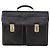 Bolso de negocios de cuero negro y dorado VERSACE Auth bs33703 - vista 13