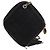 Borsa a Spalla CHANEL Choco Bar in Pelle Scamosciata Nera con Catena Dorata CC Auth LNZ606A Nero D'oro - vista 2