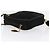 Borsa a Spalla CHANEL Choco Bar in Pelle Scamosciata Nera con Catena Dorata CC Auth LNZ606A Nero D'oro - vista 4