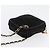 Borsa a Spalla CHANEL Choco Bar in Pelle Scamosciata Nera con Catena Dorata CC Auth LNZ606A Nero D'oro - vista 6
