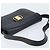 Borsa a Spalla Vala in Pelle Nera e Oro Salvatore Ferragamo Auth BA11344 Nero D'oro - vista 6