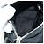 Borsa a mano PRADA in nylon nero argento BR2120 Auth am11021V - vista 10