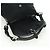 Borsa a mano PRADA in nylon nero argento BR2120 Auth am11021V - vista 20