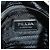 Borsa a mano PRADA in nylon nero argento BR2120 Auth am11021V - vista 21