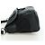 Borsa a mano PRADA in nylon nero argento BR2120 Auth am11021V - vista 3