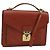LOUIS VUITTON Borsa a Mano Epi Monceau 28 Marrone M52123 LV Auth BA11286