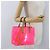 LOUIS VUITTON Borsa Reade PM Monogram Vernis Fluo Rosa Arancio M91903 Auth mr2138 Arancione - vista 22
