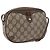 Borsa Sherry Line GG Supreme Web di GUCCI in PVC beige e oro 89 02 066i Auth BSZ370 D'oro