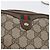 Borsa Sherry Line GG Supreme Web di GUCCI in PVC beige e oro 89 02 066i Auth BSZ370 D'oro - vista 18