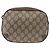 Borsa Sherry Line GG Supreme Web di GUCCI in PVC beige e oro 89 02 066i Auth BSZ370 D'oro - vista 2