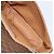 Céline Borsa a Spalla in Tela Macadam CELINE PVC Marrone Oro Auth bs33903 D'oro - vista 10