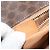 Céline Borsa a Spalla in Tela Macadam CELINE PVC Marrone Oro Auth bs33903 D'oro - vista 12