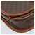 Céline Borsa a Spalla in Tela Macadam CELINE PVC Marrone Oro Auth bs33903 D'oro - vista 15