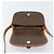 Céline Borsa a Spalla in Tela Macadam CELINE PVC Marrone Oro Auth bs33903 D'oro - vista 19