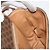 Céline Borsa a Spalla in Tela Macadam CELINE PVC Marrone Oro Auth bs33903 D'oro - vista 20