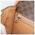 Céline Borsa a Spalla in Tela Macadam CELINE PVC Marrone Oro Auth bs33903 D'oro - vista 22