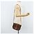 Céline Borsa a Spalla in Tela Macadam CELINE PVC Marrone Oro Auth bs33903 D'oro - vista 23
