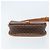 Céline Borsa a Spalla in Tela Macadam CELINE PVC Marrone Oro Auth bs33903 D'oro - vista 5