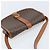 Céline Borsa a Spalla in Tela Macadam CELINE PVC Marrone Oro Auth bs33903 D'oro - vista 6