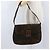 Gancini Schultertasche aus schwarzem Wildleder mit Gold Salvatore Ferragamo Auth gh1859 Golden - vista 22