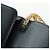 Borsa a spalla in pelle nera e oro Cartier Sapphire Line Chain Auth 173713A Nero D'oro - vista 10