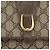 Gucci Borsa a Spalla GG Supreme PVC Beige Oro Auth ka3113 D'oro - vista 17