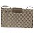Gucci Borsa a Spalla GG Supreme PVC Beige Oro Auth ka3113 D'oro - vista 2