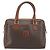 Céline Borsa a mano in tela Macadam CELINE in pelle PVC marrone oro Auth 174520 D'oro - vista 13