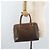 Céline Borsa a mano in tela Macadam CELINE in pelle PVC marrone oro Auth 174520 D'oro - vista 25