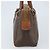 Céline Borsa a mano in tela Macadam CELINE in pelle PVC marrone oro Auth 174520 D'oro - vista 4