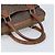 Céline Borsa a mano in tela Macadam CELINE in pelle PVC marrone oro Auth 174520 D'oro - vista 7