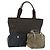 BALLY Dior Fendi Borsa a Spalla in Camoscio a Nido d'Api 3 Set Grigio Blu Marino Nero Auth 172316 Marrone Blu navy