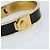 Bracciale bangle in metallo nero LOEWE Auth bs33970 - vista 7