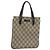 Gucci Borsa a mano GG Supreme in PVC beige 114600 Auth ep13815